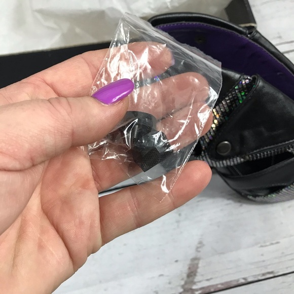 TUK Dazzle Moto Jacket Rocket Slingback High Heels - Picture 9 of 9